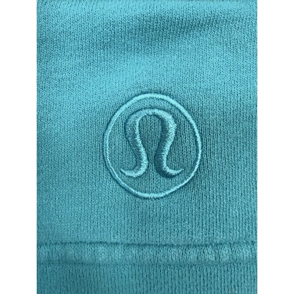 Lululemon Womens Scuba Sweatshirt Oversized Funnel Neck 1/2 Zip Cropped M/L - Picture 7 of 13